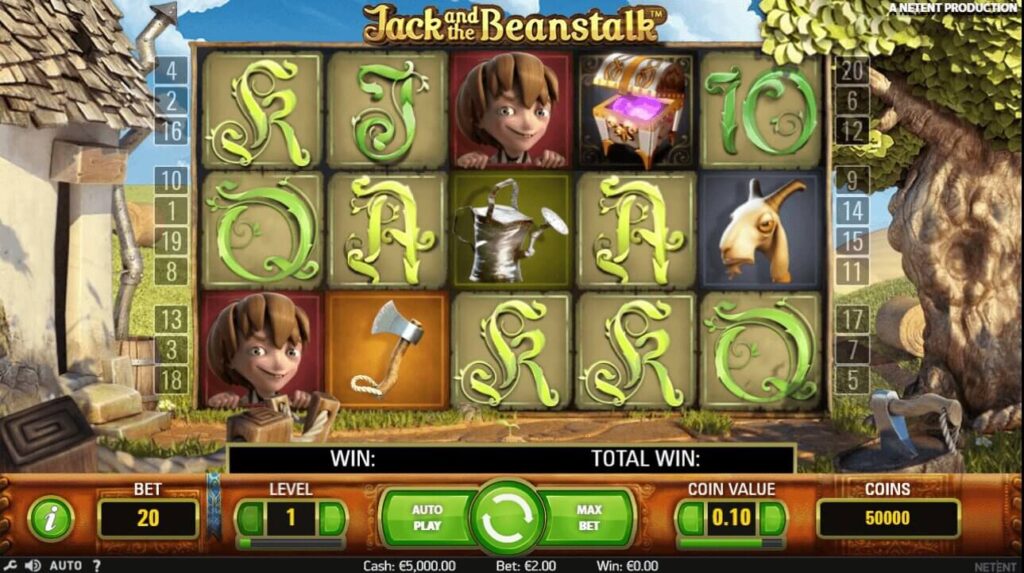 Jack and The Beanstalk Slot Game Review