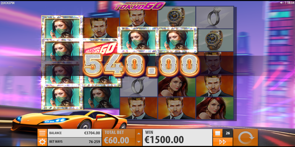 Wild Chase: Tokyo Go Slot